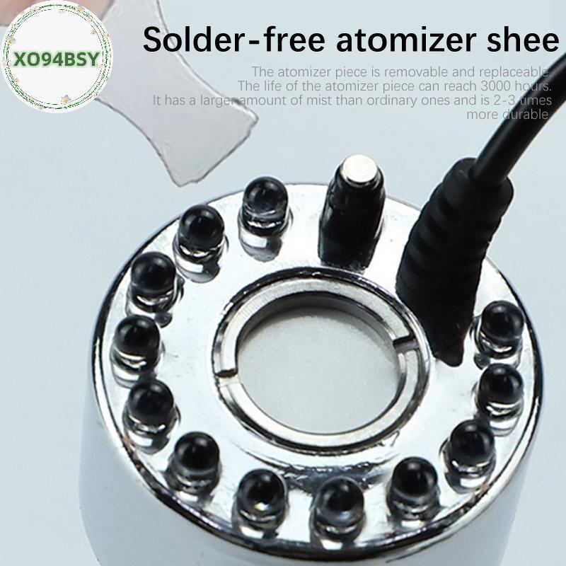 XO94BSY Halloween LED Đài Phun Nước Ao Fogger Mini Mist Maker Fogger Ao Vườn Máy Phun Sương Cho Hall