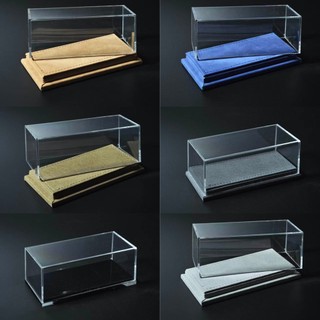 Hộp trưng bày mô hình ô tô 1/64 Hộp chống bụi Acrylic - Không bao gồm mẫu xe
