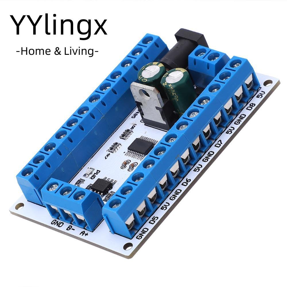 Mô-đun cảm biến YYLINGX RS485, Bảng mạch DC6-24V R4DCB08 8 kênh DS18B20, Mô-đun cảm biến nhiệt độ 8-