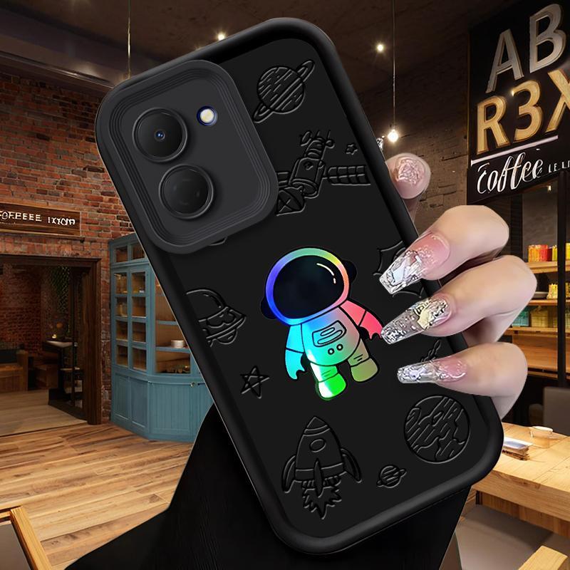 Vỏ Cho Tecno Spark GO 3 Spark GO 2 Spark Go 1 Gradient Phi Hành Gia Vỏ Điện Thoại Techno Spark GO3 G