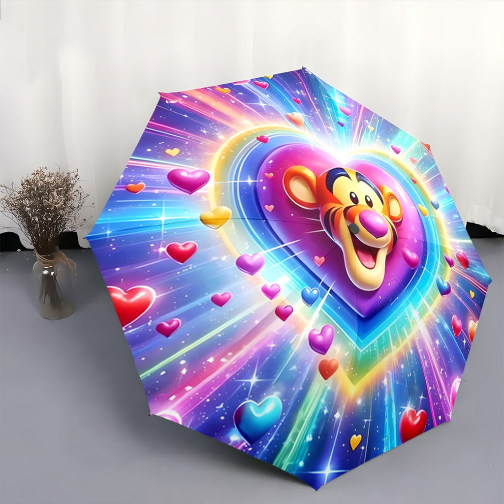 Ô in họa tiết chữ T, Ô gấp Anime, Ô sáng tạo cho mọi mùa