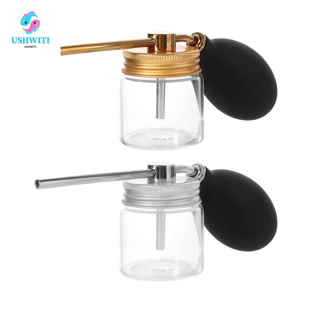 MLINX Hair Salon Powder Spray Bottle, Talcum Refillable Powder Blower Puffer, Xịt thủy tinh Xây dựng