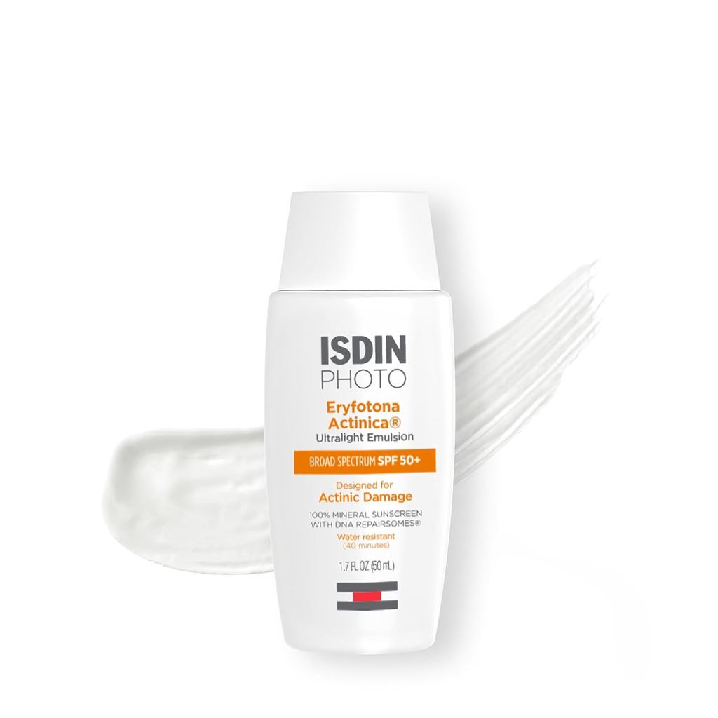 ISDIN Eryfotona Actinica Zinc Oxide và Kem chống nắng khoáng chất 100% Broad Spectrum SPF 50 +, Khôn