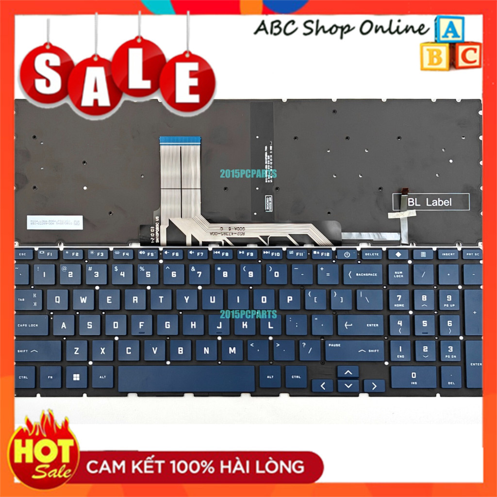 Bàn Phím Laptop HP Victus 15-FA 15-FB 16-D 16-R 16-E 16-S