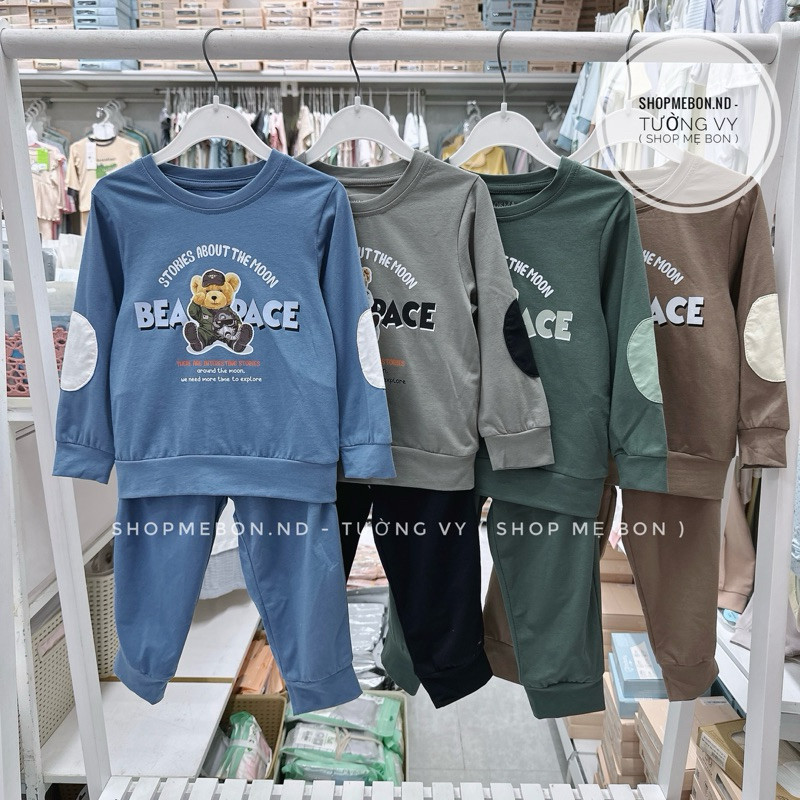 [ Dokma ] Bộ Dokma dài tay thu đông cho bé ( 2-6y )