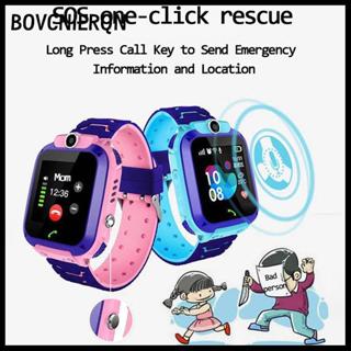 Tn Q12 Đồng hồ điện thoại SOS thông minh dành cho trẻ em Đồng hồ thông minh có thẻ Sim Ảnh chống nước Ip67 Quà tặng trẻ em n