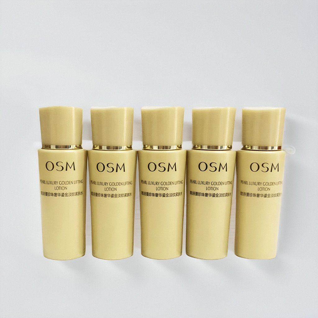 Spot Goods#Oshiman Pearl Luxurious Gold-Plated Anti-Wrinkle Firming Toner20ml Toner Essence Water Hy