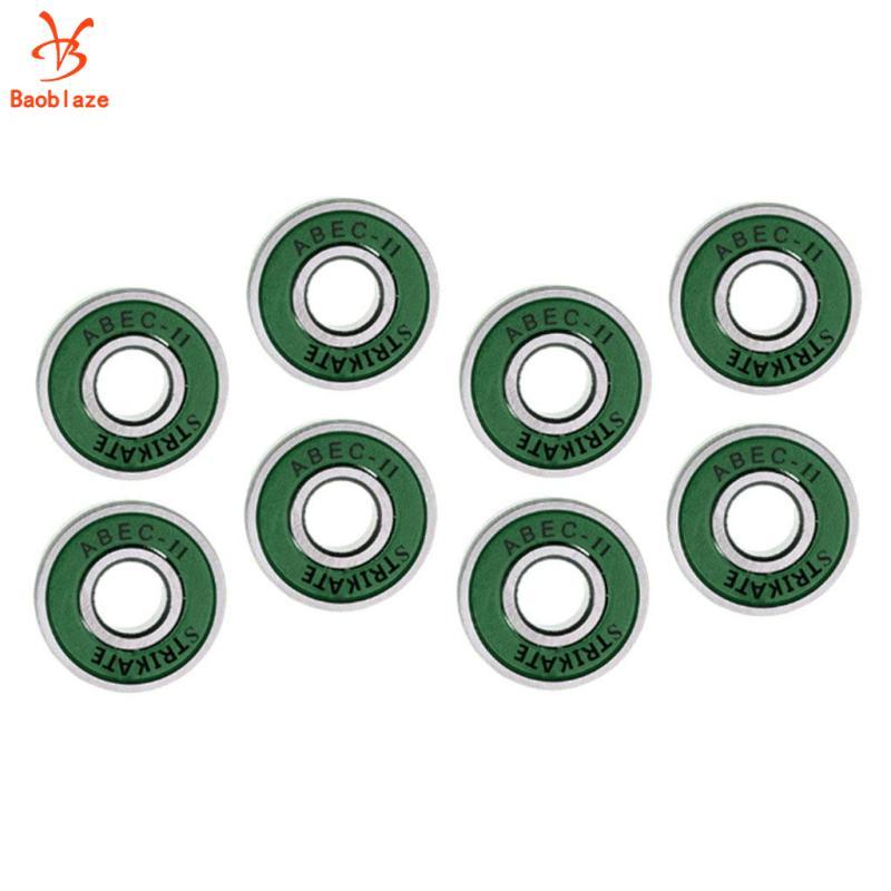 Con Lăn Vòng Bi ABEC-11 608RS 8 Chiếc Phù Hợp Ván Trượt và Xe Tay Ga, Chống Thấm Nước