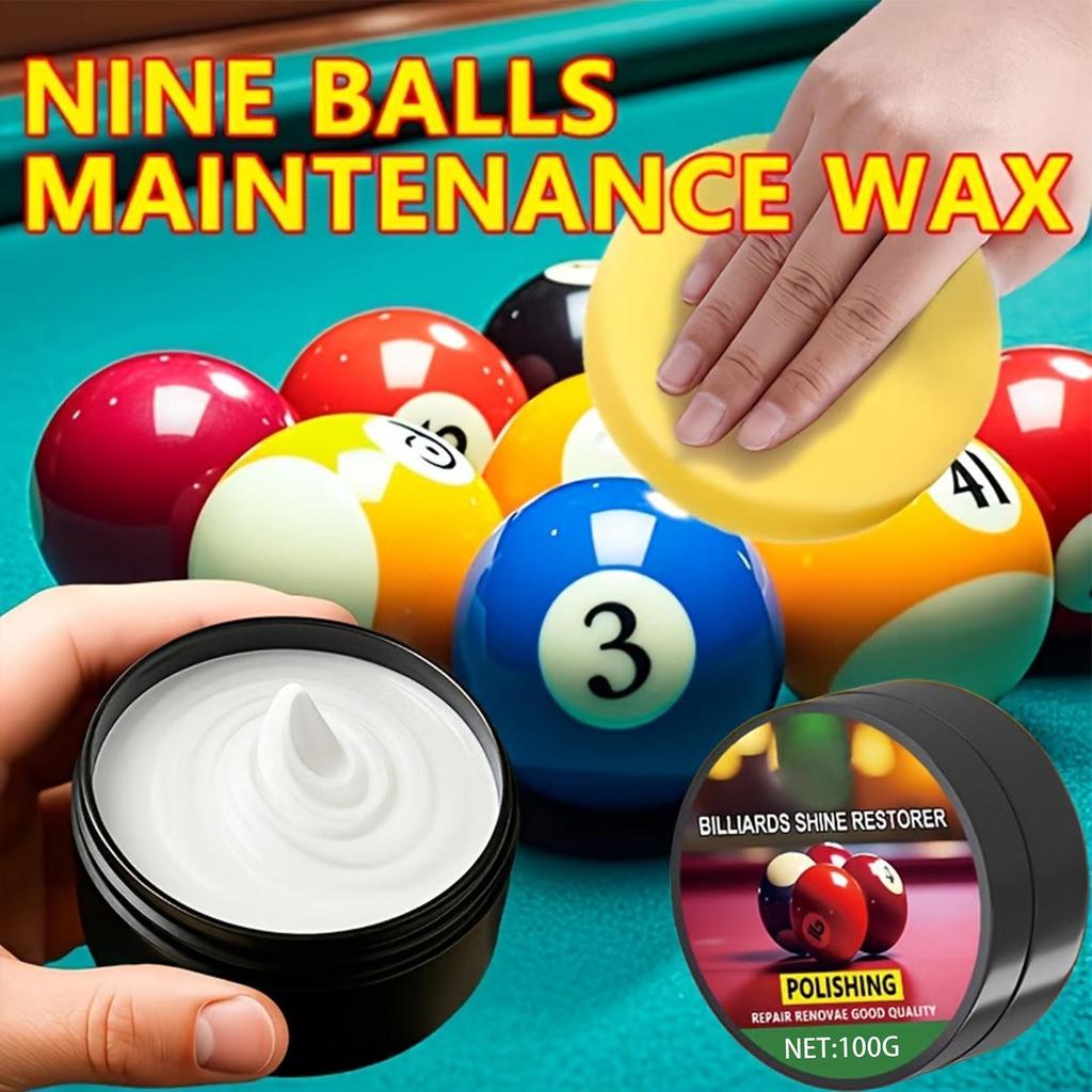 Sáp Cue Pool 100g - Wax gỗ cue shaft đánh bóng và loại bỏ bụi hiệu quả, phù hợp cho cả người chuyên 