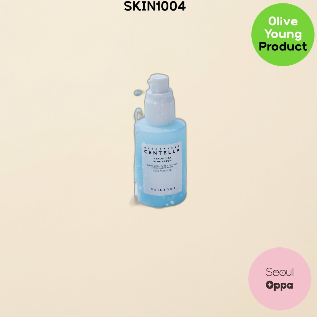 [Skin1004] Madagascar Centella Hyalu-Cica Blue Serum 50ml / Serum Hàn Quốc / Centella Asiatica / Chí