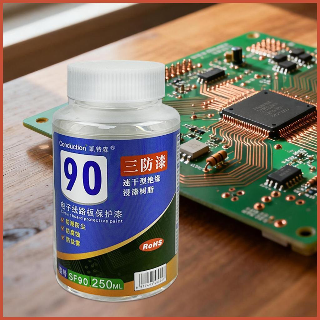 Điện Tử Trong Suốt Chống Nước Điện Tử Sơn Epoxy Cách Nhiệt Cho Điện Tử PCB Bảng Mạch Ô Tô LED cingph