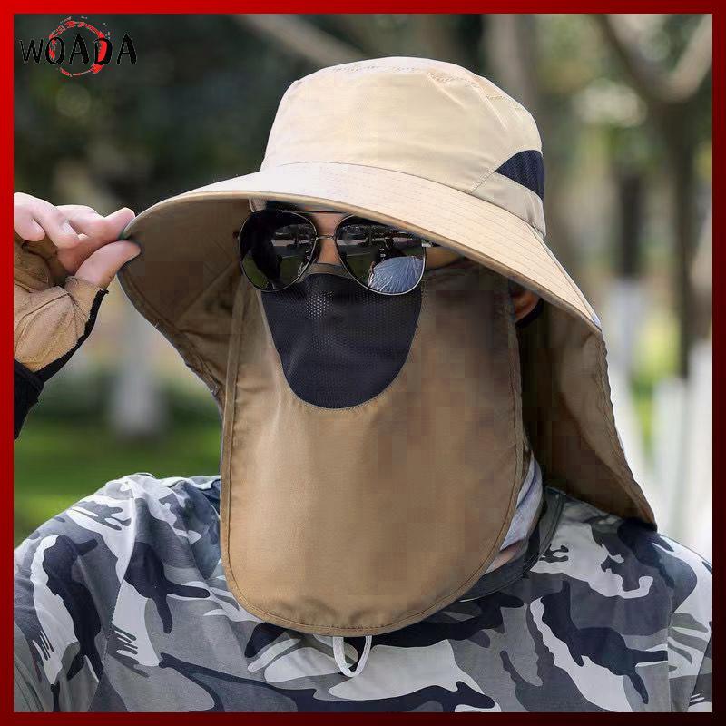 WOADA Mũ Vành Lớn Chống Nắng Cho Outdoor & Leo Núi