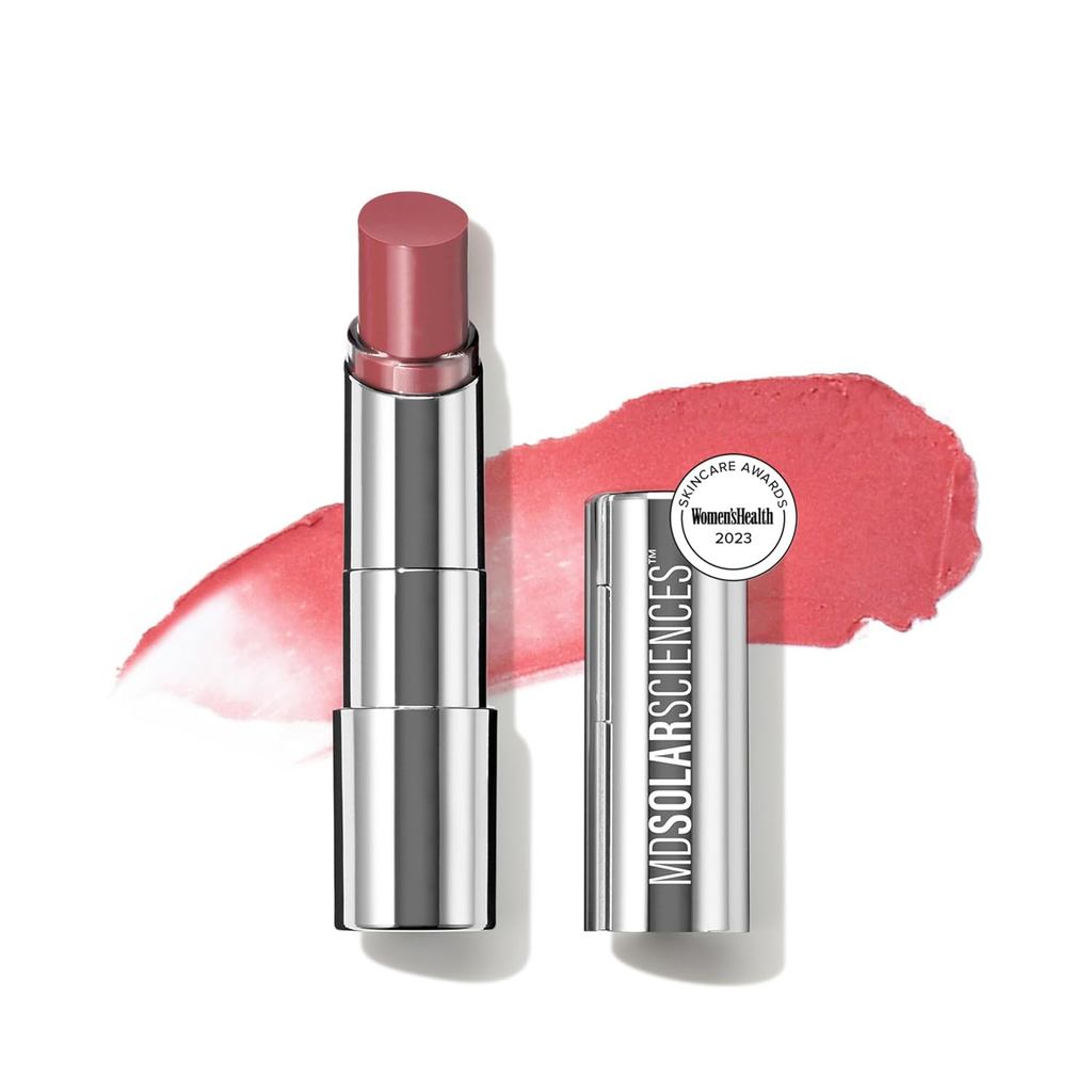 MDSolarSciences Tinted Sheer Lip Balm SPF 30 Hydrating Lip Kem chống nắng Shea Butter, Jojoba & Dầu 