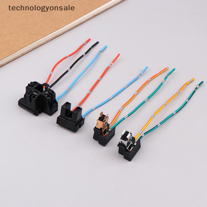 [Tech] 2 Chiếc Đèn Pha Bóng Đèn Soet Dây Dây Kết Nối Cắm Adapter Dây Cho H1 H7 H4 Bóng Đèn Pha Ô Tô 