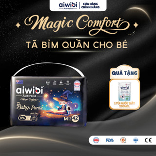 Tã/Bỉm Quần Siêu Cao Cấp Aiwibi Magic Comfort Cho Bé, Thấm Hút, Chống Tràn Tối Đa - Gói Lớn