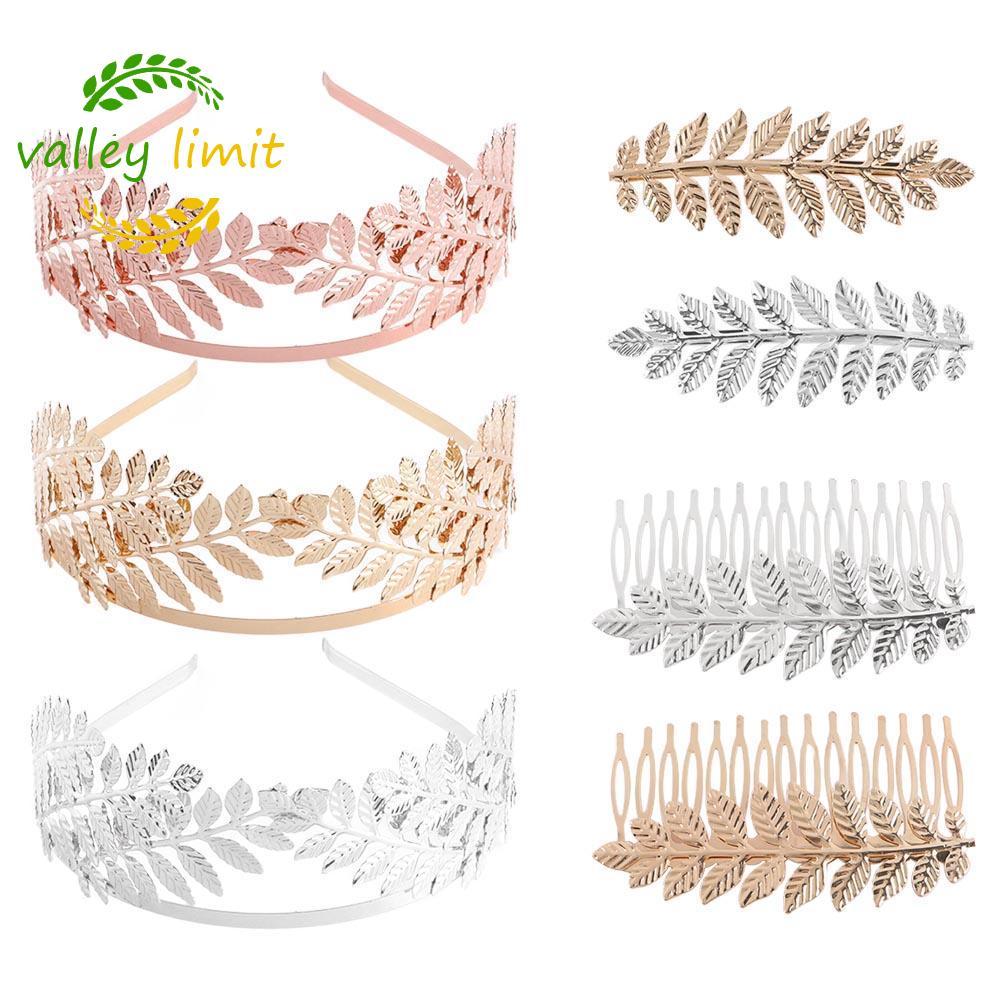valley limit VALLEY LIMIT Lá Vương Miện - Tiara Lá Hợp Thời Cho Cô Dâu