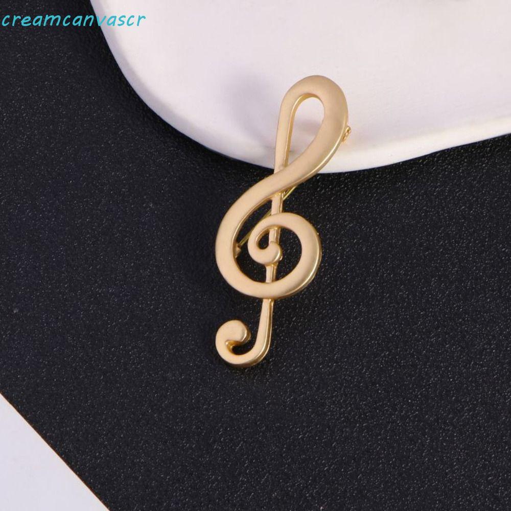 JAVIX Eighth Note Pin Hợp Kim, Clef G Trâm Ba Lô Trang Sắc