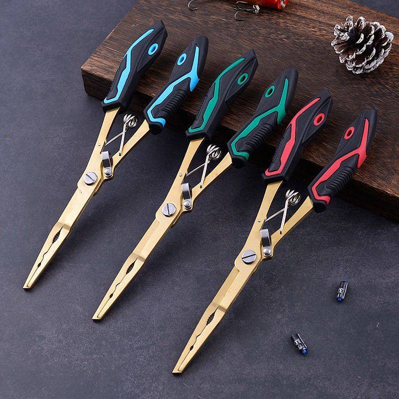 Hook Mouth Lengthen Multifunction Fishing Special Scissors Pliers Forceps Hook Removing Cutting Line