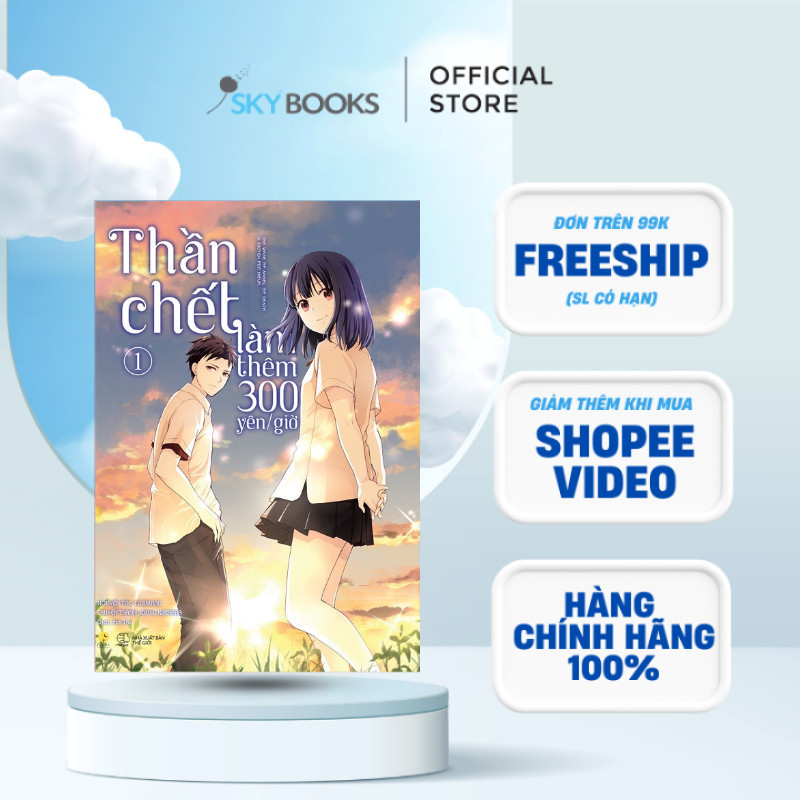 Sách - [Manga] Thần Chết Làm Thêm 300 Yên/Giờ