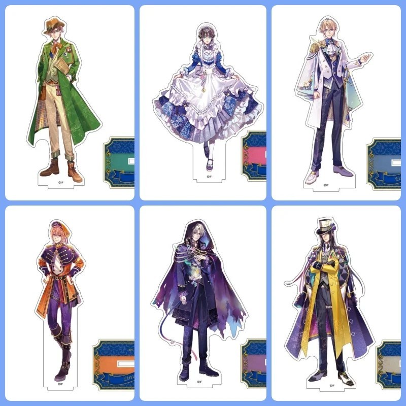 Standee The Lost Delight mô hình mica nhân vật anime Otome Game trang trí Aprille Edward Alfred Linu