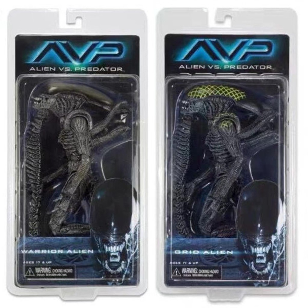 NECA AVP Alien vs Predator Series 7 Warrior Alien 7 "Cân Nhân Vật Hành Động Di Chuyển Đồ Chơi Mô Hìn