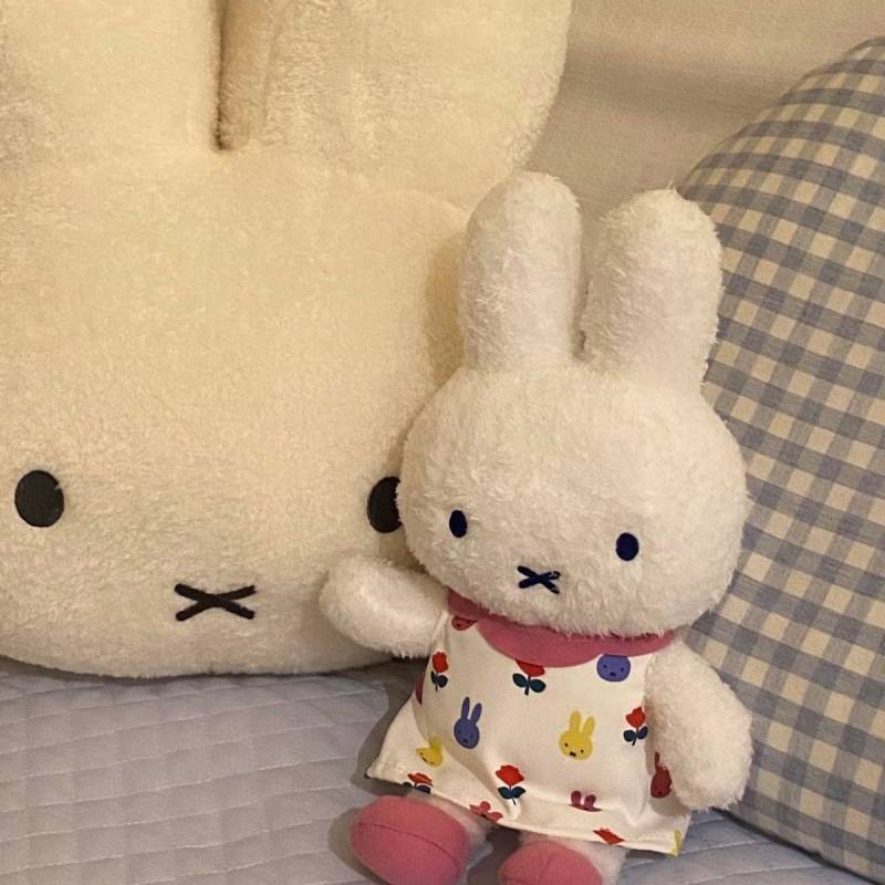 Miffy Rabbit Plush Toy Doll Dressing Rabbit Doll Dressing Miffy Rabbit Doll Pillow fBxK