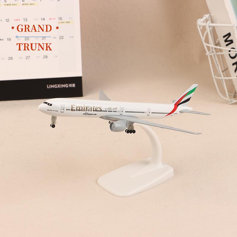 [GRAND-t] 20cm B777 UAE Emirates Airline Boeing 777 Mô hình máy bay Hợp kim đúc Máy bay kim loại có 
