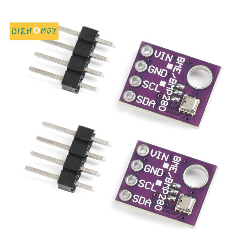 Mô-đun cảm biến độ ẩm nhiệt độ áp suất khí quyển BME280 5V 2 CÁI SPI Đột phá -BME280