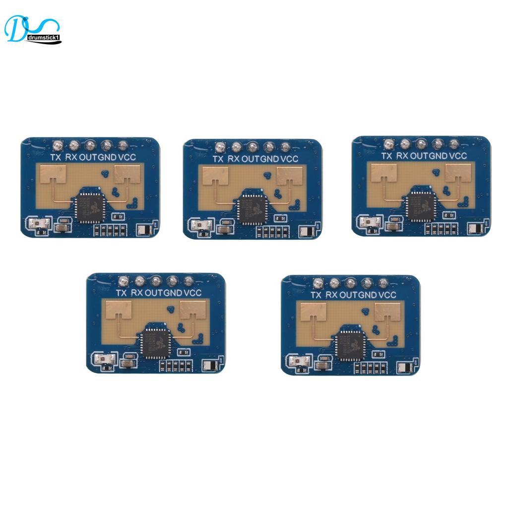 5 Chiếc 24G MmWave HLK-LD2410C Cảm Biến Không Tiếp Xúc Mô Đun Phát Hiện Chuyển Động Cảm Biến Thông M