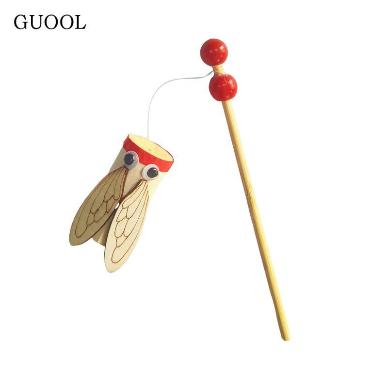 Đồ chơi Cicada gỗ truyền thống Trung Quốc Cicada Bộ tạo âm thanh Cicada Yêu cầu độc đáo