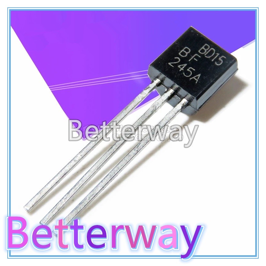 10 Chiếc BF245A BF245 TO-92 TO92 Transistor BF422 BF423 BF494 BF495 Mới Betterway