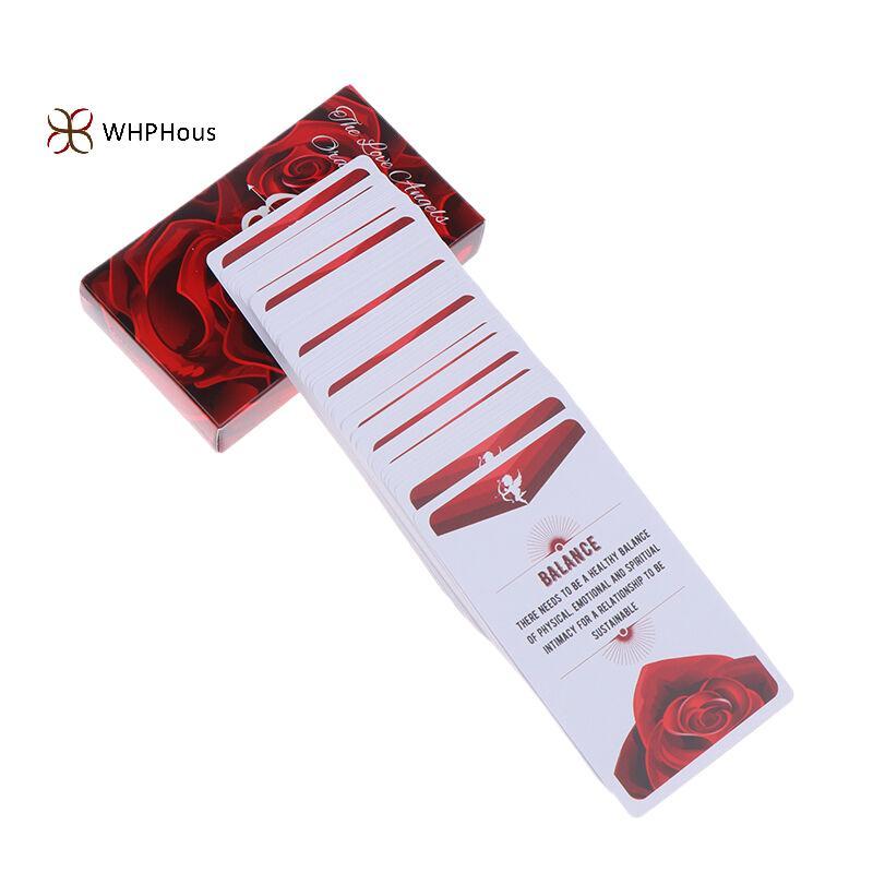 < WHPHous-t > The Love Angels Oracle Cards - Romance De For Psychic Love Mối quan hệ lãng mạn Phiên 