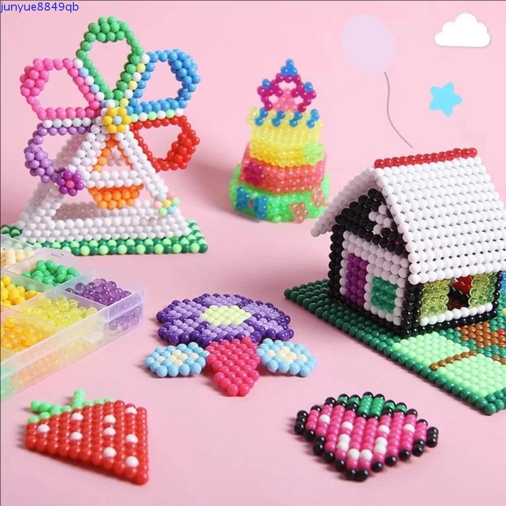 QUIRON Magical Water Mist Beads, Sticky Bead DIY Material Set Magic Beads DIY Set, Hand Making Beads