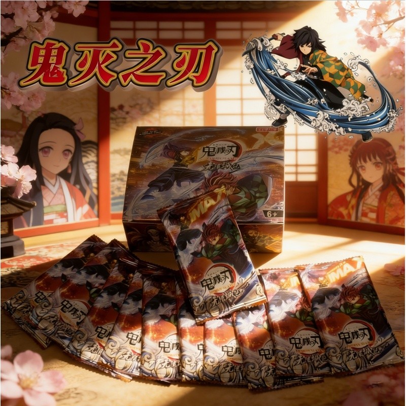 Bán chạy Demon Slayer Infinite City Pack Card Flash Card Tanjiro Yi Collection Anime Card