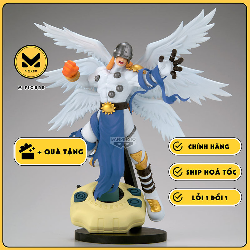 MÔ HÌNH Angemon - Digimon Adventure - Digivice Figure (Bandai Spirits) FIGURE CHÍNH HÃNG