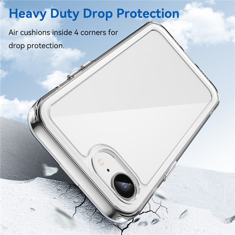 Dành Cho iPhone 17e Ốp Lưng iPhone 17e 16e SE4 Vỏ TPU viền Acrylic Ốp Lưng Bảo Vệ Cho iPhone 16e 17e