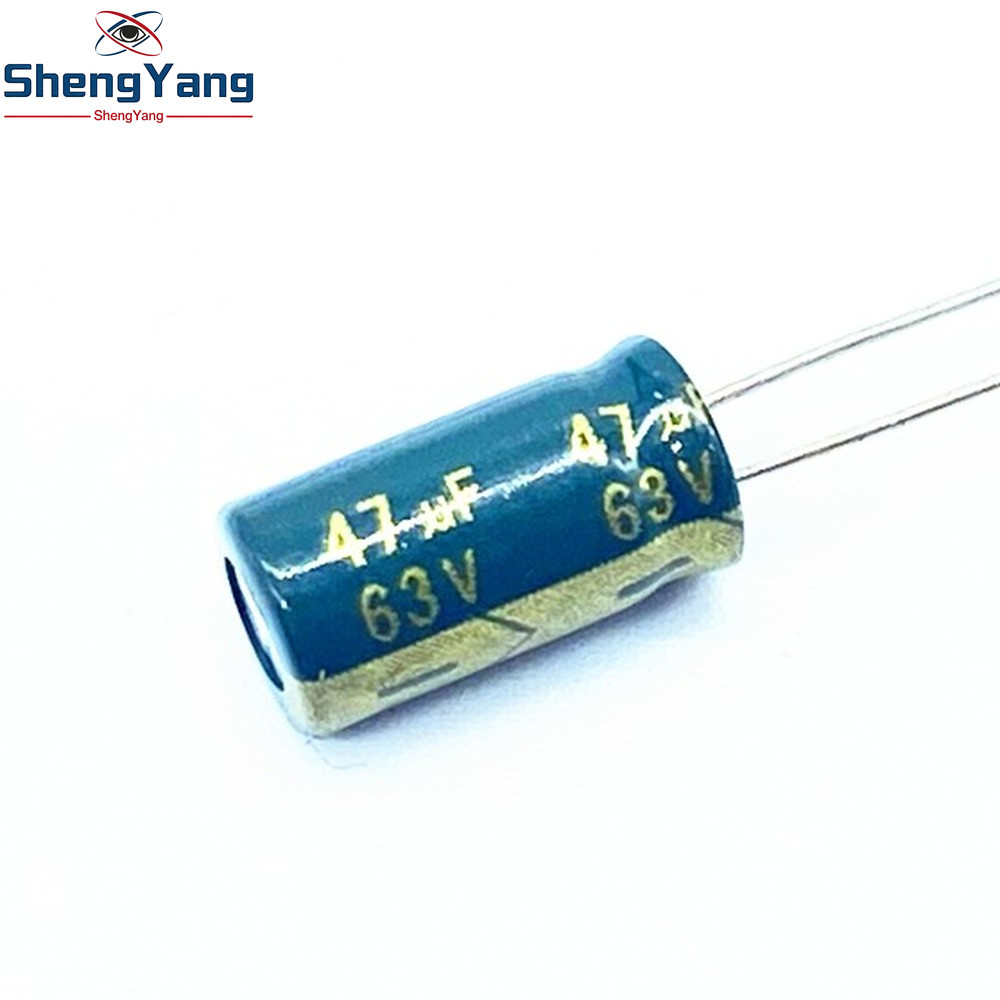 20 Cái / lốc 63V 47UF Nhôm Điện Phân Tụ Kích Thước 6 * 12 47UF 20%