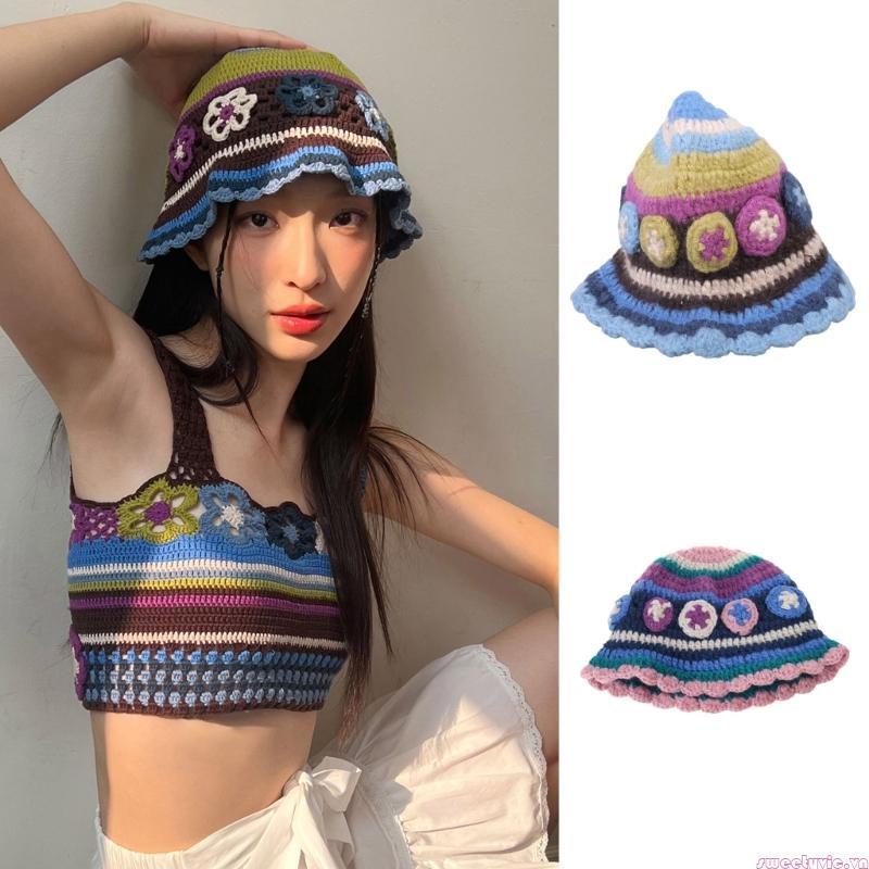 Sweety Bohemia - Áo Khoác Thủ Công Dệt Kim Phong Cách Bohemia dành cho Nữ