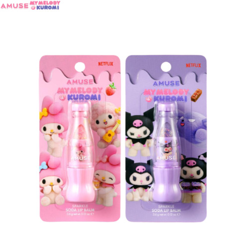 Son dưỡng môi AMUSE Sparkle Soda 3.6g [AMUSE X MY MELODY & KUROMI]