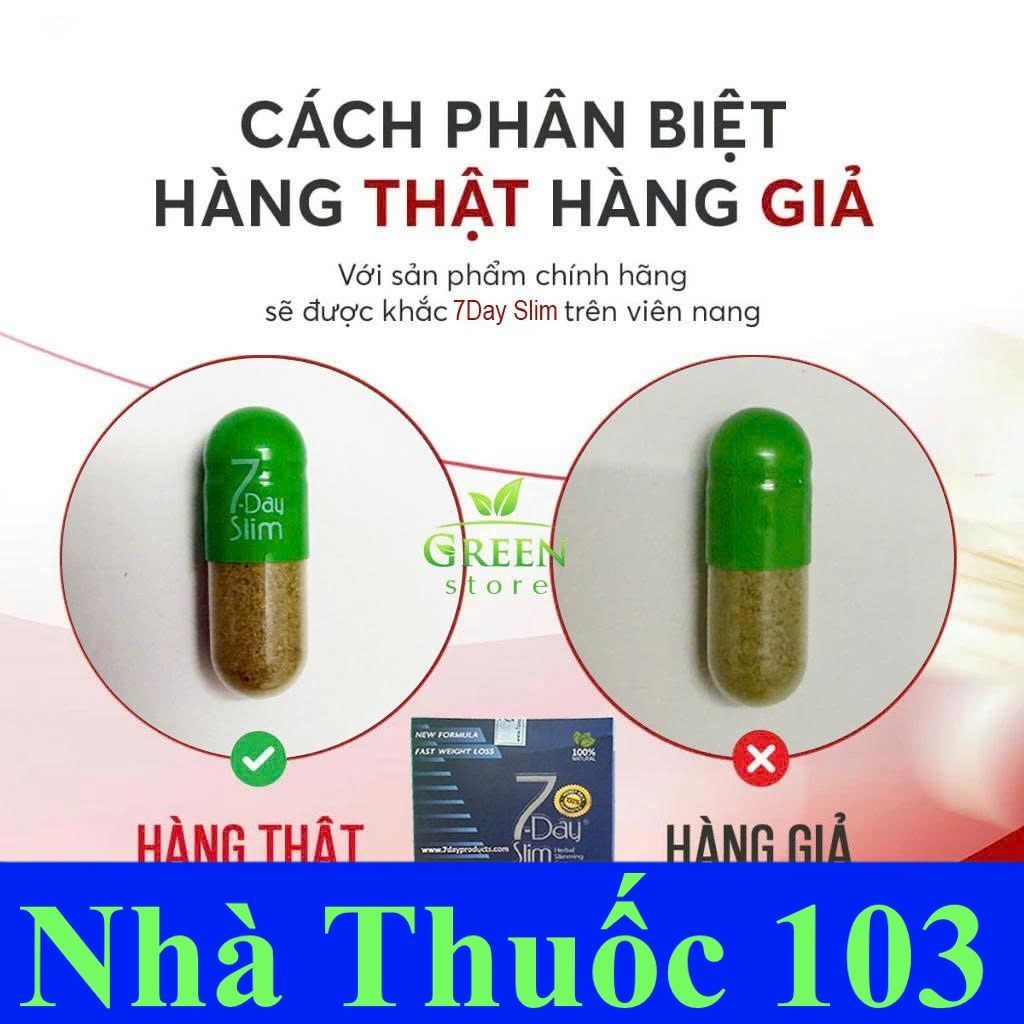 COMBO 7 Day Slim - Viên Uống Giảm Cân Nhập Khẩu Mỹ (30 Viên) SLIMMING CARE &KORE [103]