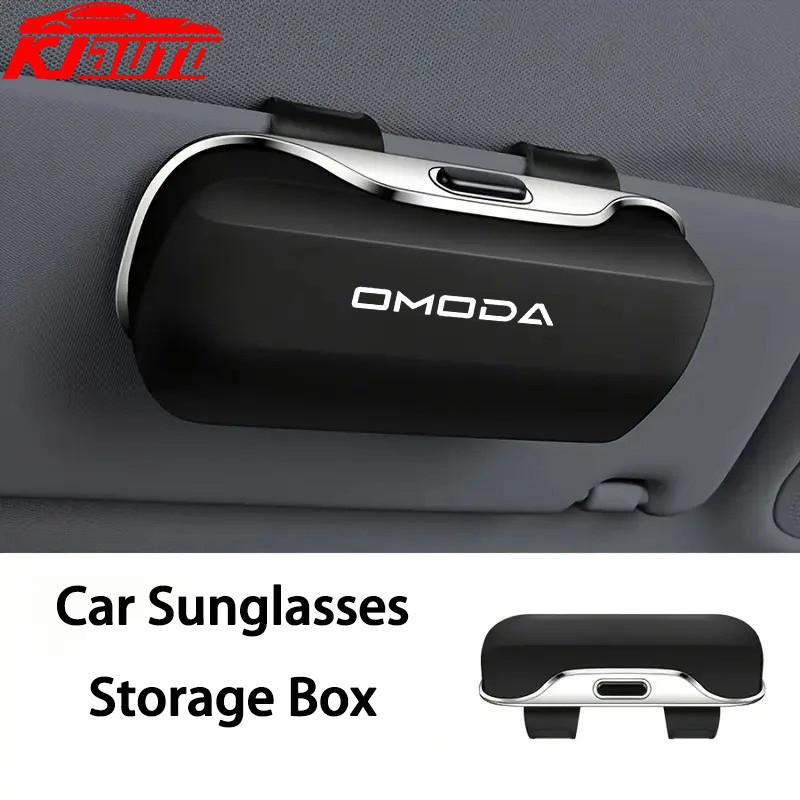 Omoda Tấm Che Nắng Ô Tô Kính Mát Giá Đỡ Báo Chí Công Tắc Kính Mắt Hộp Bảo Quản Lót Mềm Chống Trầy Xư