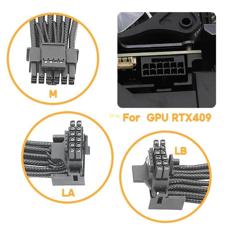 Btsg 4x8-Pin Sang 16-Pin Card Đồ Họa Nguồn Điện 4x8-Pin Adapter Pcie 5 0 Line Cho RTX4090 RTX4080 12