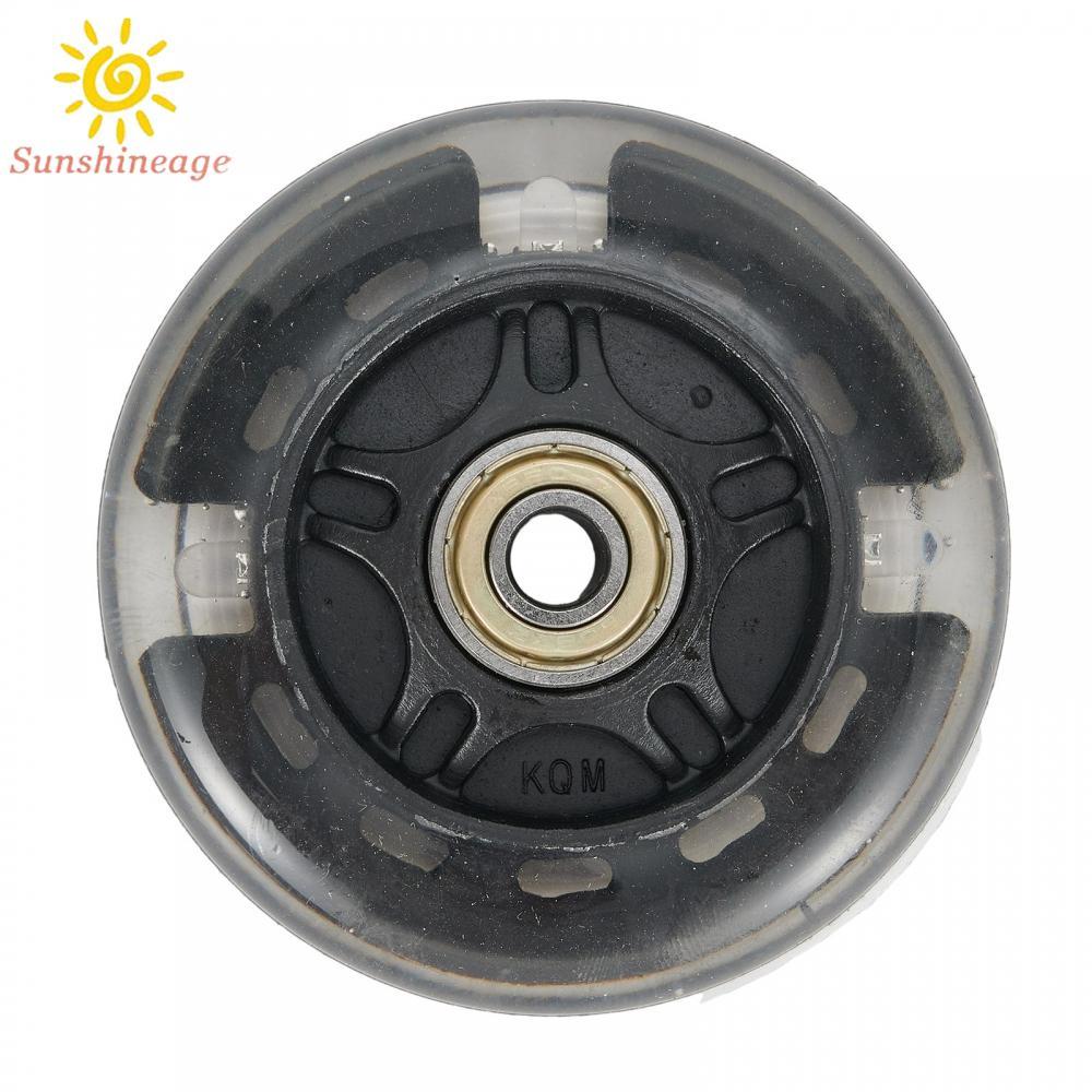 【SUNAGE】LED Flash Wheel Mini 80*22mm Outdoor For Micro Scooter 8*2.2CM Practical【HOT Fashion】