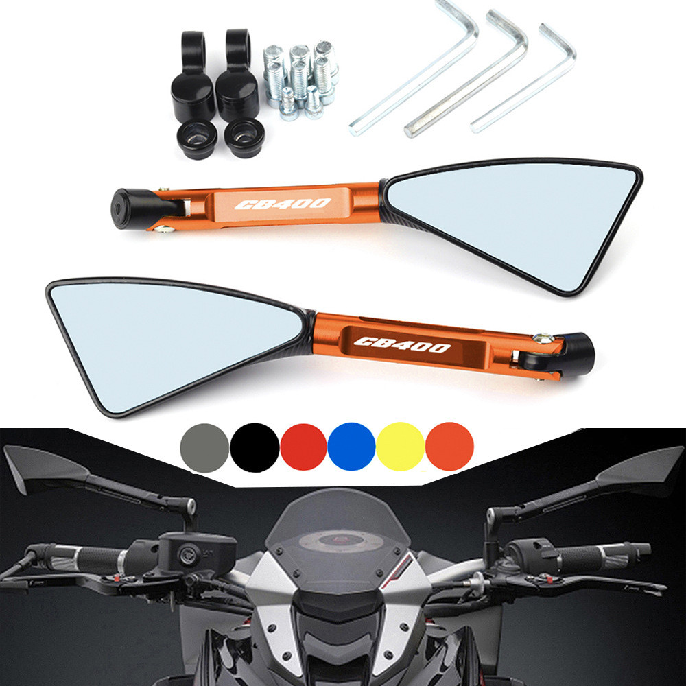 Xe Máy Mới CB400 Khỉ Nhỏ Bumblebee CB600 CB919 Gương Đảo Chiều Sửa Đổi Gương Chiếu Hậu