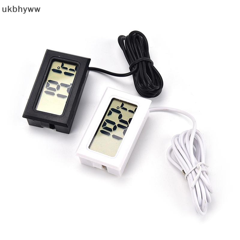 Thermometer with Wireless Sensor for Fridge/Freezer - Mini Digital LCD Display