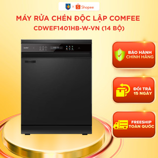 Máy rửa chén độc lập Comfee CDWEF1401HB-W-VN (14 bộ) - Bảo hành 24 tháng