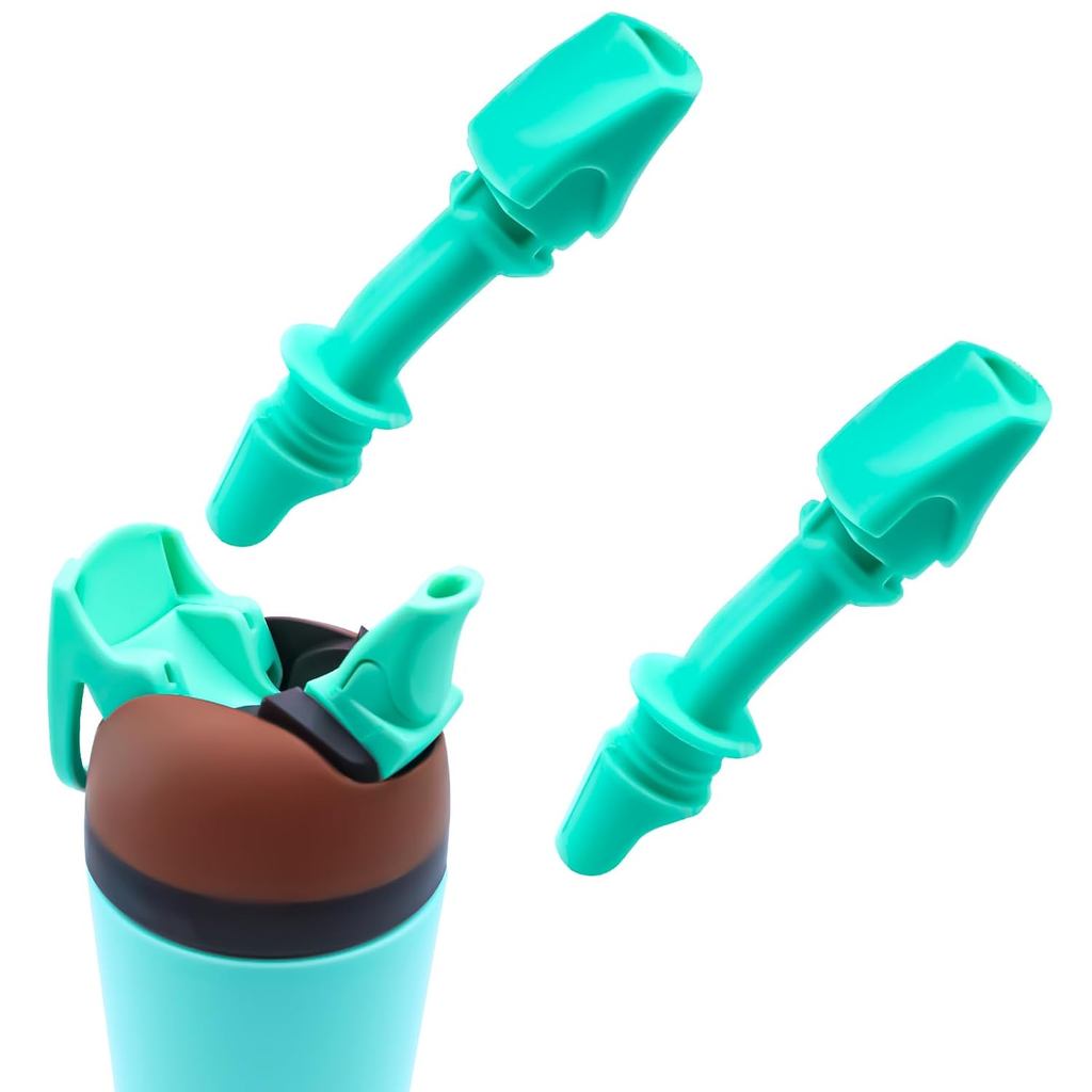 2 Vòi Van Cắn Thay Thế Cho Owala Kids Flip 14oz, Phụ Kiện Ống Hút Silicon Phụ Kiện Ống Hút Van Cắn K