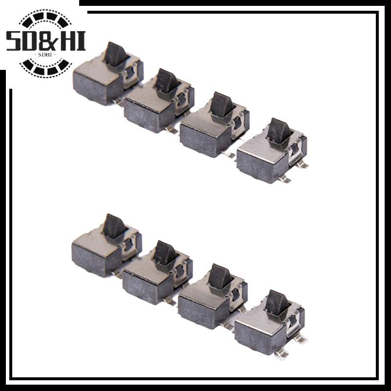 [SD & HI] 10 Cái 4 Pin Mini Slide Reset Micro Switch Công Tắc Phát Hiện Máy Tạo Độ Ẩm Thu Nhỏ Công T