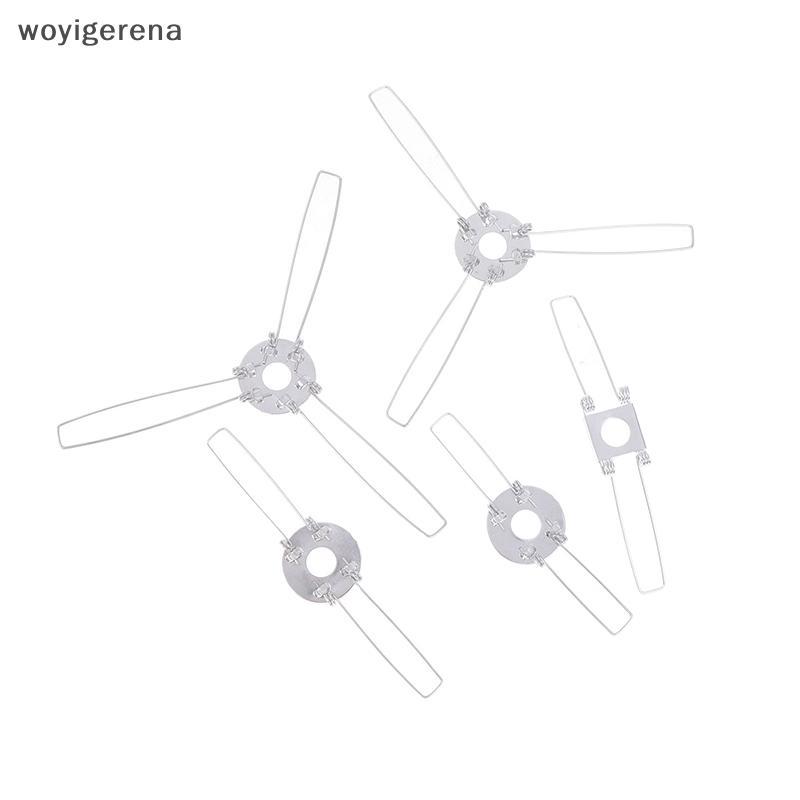 [WYIG] 4 Kẹp lò xo cố định mạ kẽm 2-Forks 3-Forks để cố định tấm chắn đèn DIY cho đèn Pandent Đèn lồ