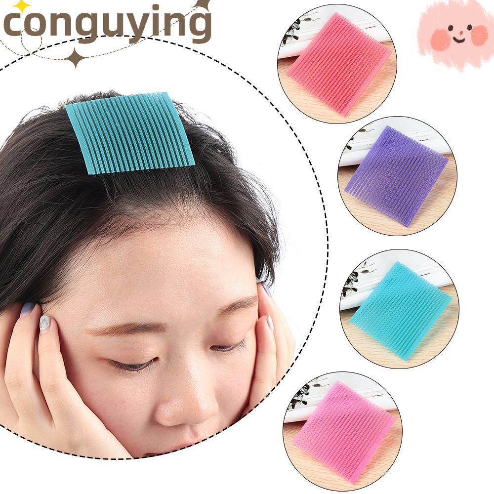 CONGUYING Miếng Dán Tóc Phía Trước Viền Miếng Dán Làm Tóc Liền Mạch Miếng Dán
